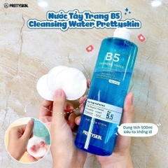 Nước Tẩy Trang Prettyskin B5 Cleansing Water - Phục Hồi, Dịu Nhẹ Da, Dành Cho Da Nhạy Cảm (500ml)