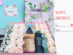 SET QUÀ TẶNG NẾN THƠM, TINH DẦU QUE KHUẾCH TÁN MÙI HOA HỒNG