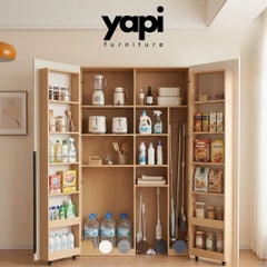 Tủ Lưu Trữ Đồ Gia Dụng Đa Năng Cho Nhà Bếp 100x42x200cm Yapi-175