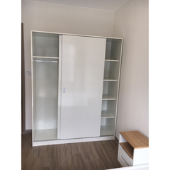 Tủ quần áo cửa lùa 160x50x201cm LẮP ĐẶT TẠI NHÀ YAPI-211
