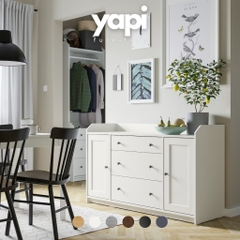 Tủ Để Đồ 3 Ngăn Kéo Hiện Đại Bằng Gỗ MDF Yapi-142