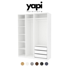 Tủ Quần Áo Thiết Kế Đa Năng Lắp Đặt Tận Nhà Yapi - 212