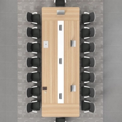 Bàn Họp Văn Phòng Hiện Đại Cho 10-18 Người, Yapi-BH002