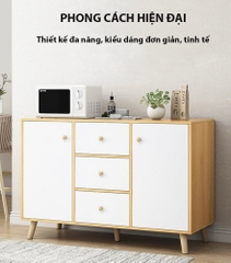 Tủ để lò vi sóng, tủ bếp trang trí thiết kế đa năng GHC-51401 - Nội thất lắp ráp