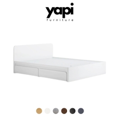 Giường Ngủ 2 Ngăn Kéo Bằng Gỗ MDF LẮP ĐẶT TẬN NHÀ Yapi-508