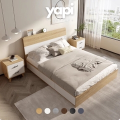 Giường Ngủ 3 Ngăn Kéo Và Ngăn Chứa Đồ Tiện Lợi LẮP ĐẶT TẠI NHÀ Yapi-526
