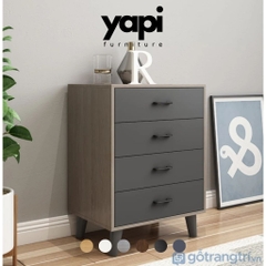 Tủ Trang Trí Cho Phòng Ngủ, Phòng Khách Hiện Đại Bằng Gỗ MDF Yapi-121