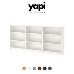 Combo 03 Kệ Sách 3 Tầng Kích thước 240x28x106cm LẮP SẴN Yapi-643