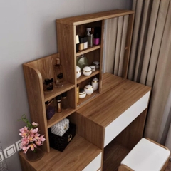 Bàn Trang Điểm Đa Năng Nhiều Ngăn Lưu Trữ Kèm Gương 110x40x141cm Yapi-814