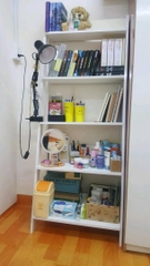 Kệ sách 5 tầng trang trí phòng ngủ, phòng làm việc 60x35x150cm YAPI-606