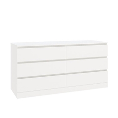 Tủ đựng đồ đa năng 3 tầng 6 ngăn kéo ĐÓNG SẴN phong cách hiện đại 160x48x78cm YAPI-107