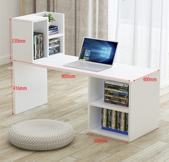 Bàn học ngồi bệt kèm kệ sách GHC-4605