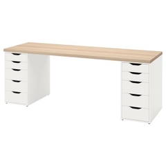 Bàn Làm Việc Kèm 2 Tủ Có Ngăn Kéo Yapi-406