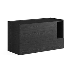 Tủ Đựng Đồ 3 Ngăn Kéo Bằng Gỗ MDF Nhập Nội Thất Lắp Ráp Yapi - 111