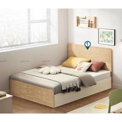 Giường Ngủ Gỗ Có Ngăn Để Đồ Kèm Kệ Sách Tiện Lợi Lắp Đặt Tận Nhà Yapi-512