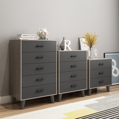 Tủ Trang Trí Cho Phòng Ngủ, Phòng Khách Hiện Đại Bằng Gỗ MDF Yapi-121