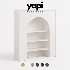 Kệ lò sưởi, tủ trang trí phong cách Bắc Âu 80x20x90cm Yapi-167