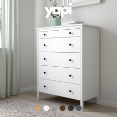 [FreeShip] Tủ Đựng Đồ Trang Trí Phong Cách Bắc Âu Bằng Gỗ MDF 90x44x114cm Yapi- 154