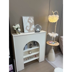 Kệ lò sưởi, tủ trang trí phong cách Bắc Âu 80x20x90cm Yapi-167