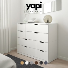 [FreeShip] Tủ Đựng Đồ Tủ Trang Trí 8 Ngăn Kéo Bằng Gỗ MDF Yapi-159