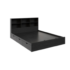 [FreeShip] Giường Ngủ 3 Ngăn Kéo Thiết Kế Kệ Đầu Giường Bằng Gỗ MDF Yapi-533