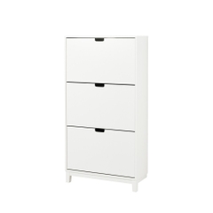 [FreeShip] Kệ Tủ Giày 3 Ngăn Hiện Đại Bằng Gỗ MDF 79x29x148 cm Yapi-312