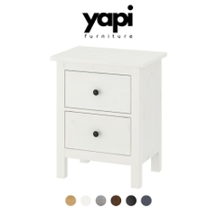 Tủ Đầu Giường Phong Cách Bắc Âu Gỗ MDF 54x38x66cm Yapi-112