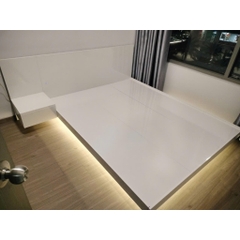 [FreeShip] Giường Bay Kết Hợp Đèn Led Cho Phòng Ngủ Hiện Đại Yapi-527
