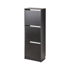 Kệ Tủ Giày 3 Ngăn Hiện Đại Bằng Gỗ MDF 49x28x135cm Yapi-309