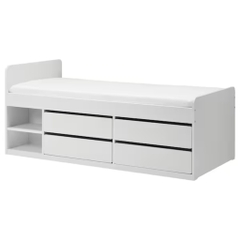 Giường đơn 1mx2m kèm 4 ngăn kéo đặc biệt cho trẻ em Yapi-522