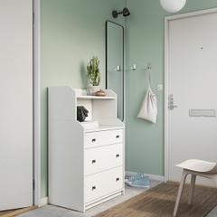 Kệ Tủ Để Đồ Phong Cách Cổ Điển Bằng Gỗ MDF Yapi-134