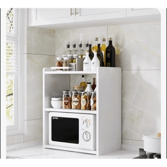 Kệ Lò Vi Sóng 2 Tầng Tiện Lợi Bằng Gỗ MDF Yapi-1103
