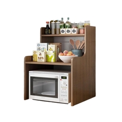 Kệ Lò Vi Sóng 3 Tầng Hiện Đại Bằng Gỗ MDF Yapi-1104