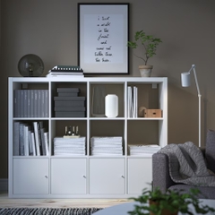 [Freeship HN] Kệ sách 3x4 có cánh mở decor phòng ngủ, phòng khách LẮP ĐẶT TẬN NHÀ Yapi-617