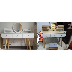 Bàn Trang Điểm Tiểu Thư Bằng Gỗ MDF Yapi-116