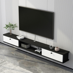 Kệ Tivi Treo Tường Phòng Khách Hiện Đại Bằng Gỗ MDF Nhập Yapi-909