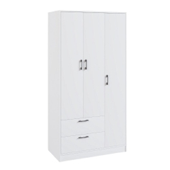 Tủ áo 3 cánh mở kèm ngăn kéo 92x45x180cm (DxRxC) LẮP ĐẶT TẬN NHÀ Yapi-216