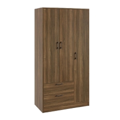 Tủ áo 3 cánh mở kèm ngăn kéo 92x45x180cm (DxRxC) LẮP ĐẶT TẬN NHÀ Yapi-216
