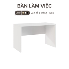 Bàn học, bàn làm việc thiết kế đơn giản 120x60x75cm Yapi-410