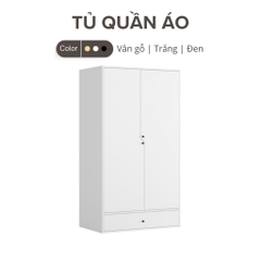 Tủ Quần Áo Hiện Đại Kích thước 100x59x180cm Bằng Gỗ Công Nghiệp Yapi-223