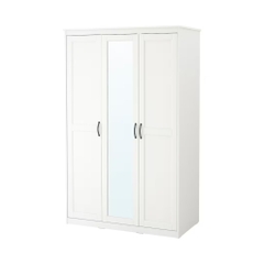 Tủ Quần Áo Có Gương Kích Thước 120x60x191cm Bằng Gỗ MDF Yapi-228