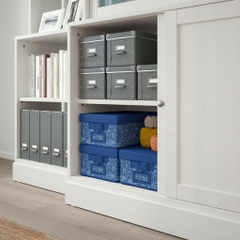 Combo Kệ Sách Và Tủ Kính Trưng Bày Phòng Khách Phòng Làm Việc Bằng Gỗ MDF Yapi-633