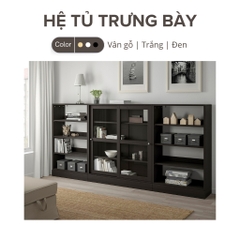 Tủ Kính Trưng Bày Decor Phòng Khách Phòng Làm Việc Yapi-632