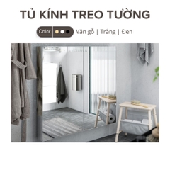 Tủ Treo Tường Cánh Kính Hiện Đại 60x17x75 cm Yapi-1001