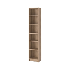 Kệ Sách 6 Tầng Cỡ Nhỏ Bằng Gỗ MDF KT 40x28x202cm Yapi-648