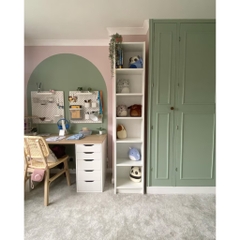 Kệ Sách 6 Tầng Cỡ Nhỏ Bằng Gỗ MDF KT 40x28x202cm Yapi-648