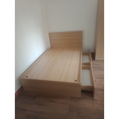 Giường Ngủ 2 Hộc Tủ Kéo Cao 35cm LẮP ĐẶT TẬN NHÀ YAPI-501