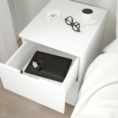 Tủ Đựng Đồ Tủ Đầu Giường 2 Ngăn Kéo Bằng Gỗ MDF Yapi-158