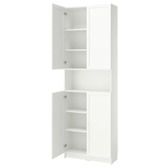 Kệ Sách Có Cánh 80x30x234cm (DxRxC) Gỗ MDF chống xước Yapi-652