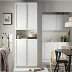 Kệ Sách Có Cánh 80x30x234cm (DxRxC) Gỗ MDF chống xước Yapi-652